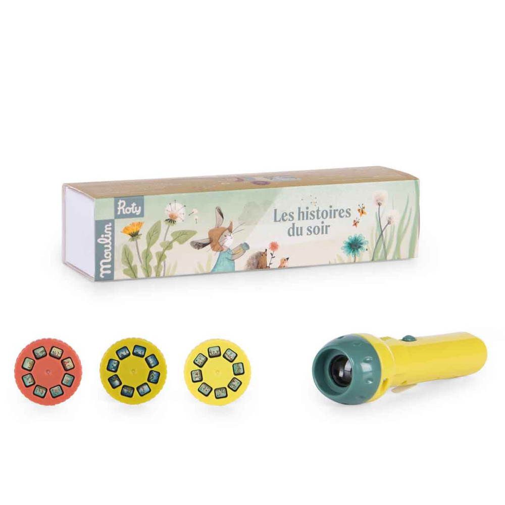 Lampe à histoires Trois petits lapins...