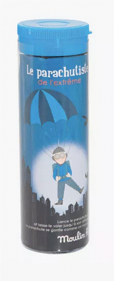 Le parachutiste de l'extrême Bleu Moulin Roty