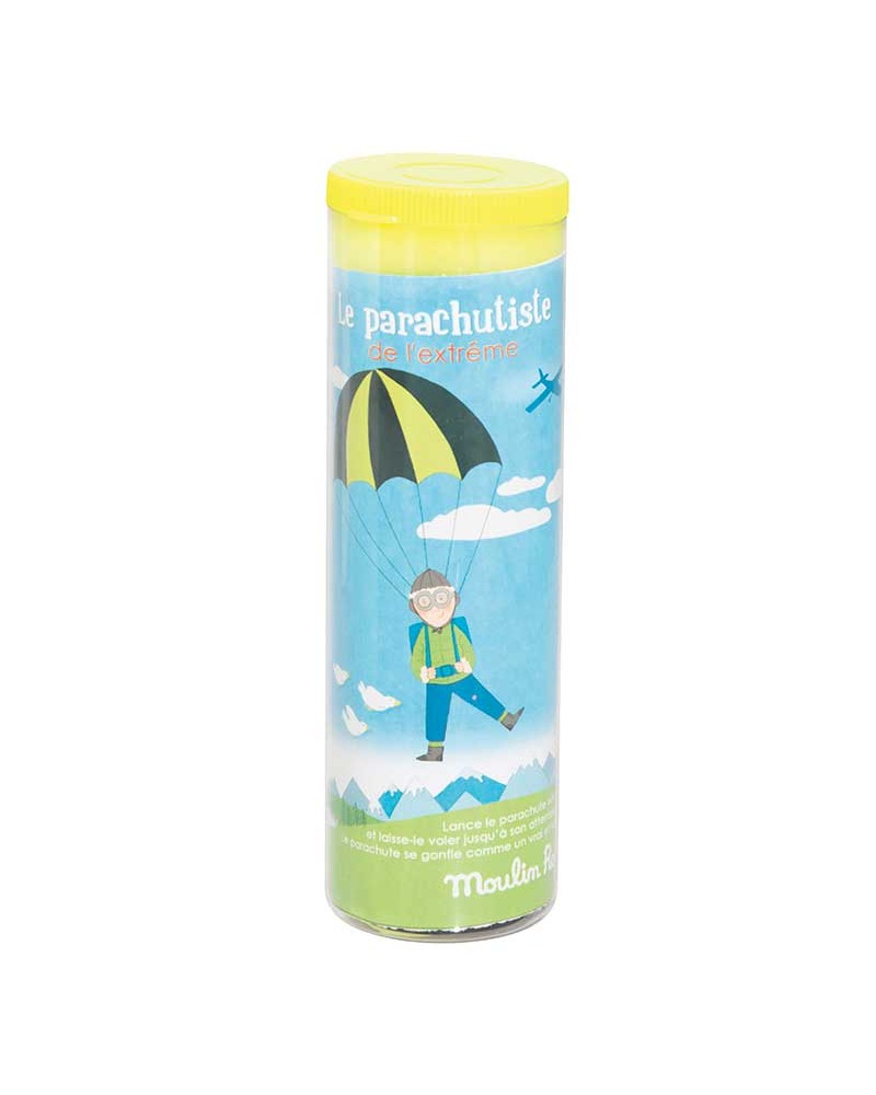 Le parachutiste de l'extrême Jaune Moulin Roty