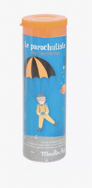 Le parachutiste de l'extrême Orange Moulin Roty