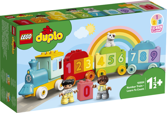 Le train des chiffres Duplo