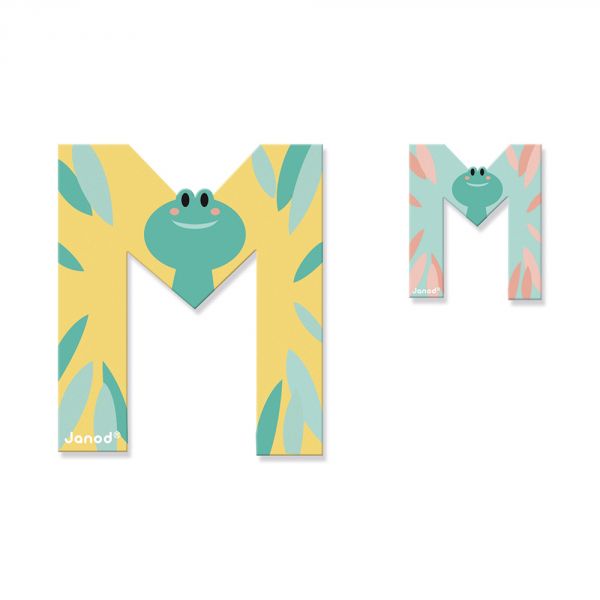 Lettre en bois M Janod