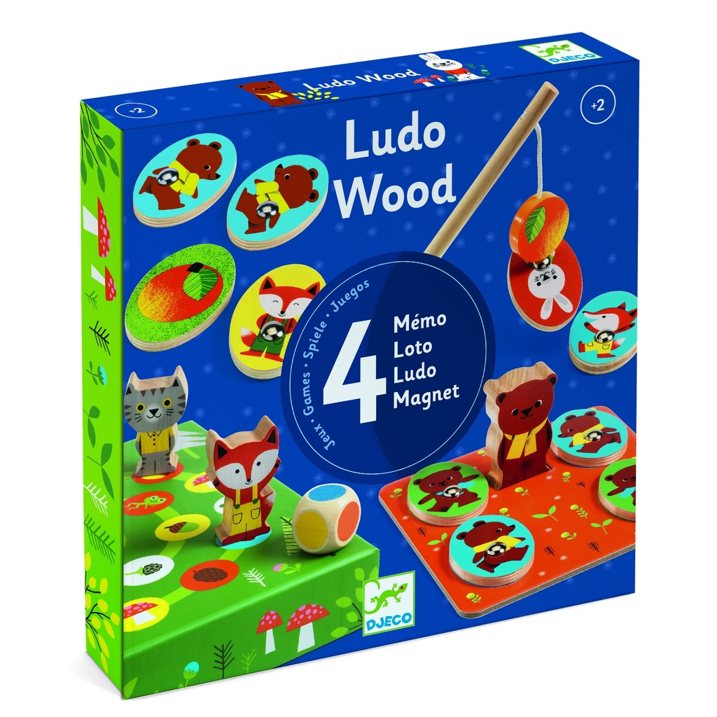 LudoWood 4 Games