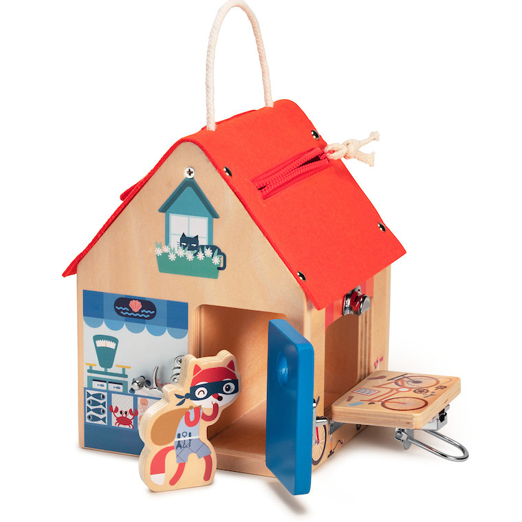 Maison d'apprentissage / Maison à serrures Lilliputiens