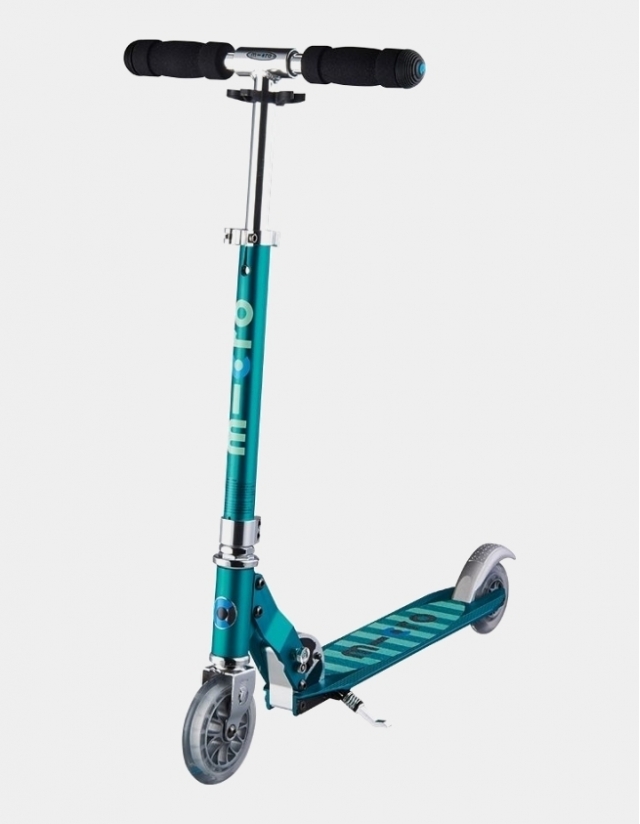 Micro Sprite Petrol Stripe Led - Trottinette