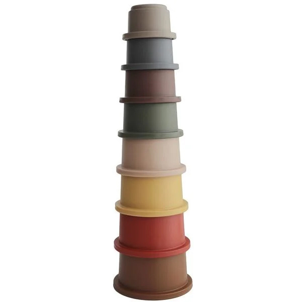 [MU-0564] Mushie Stacking Tower Retro