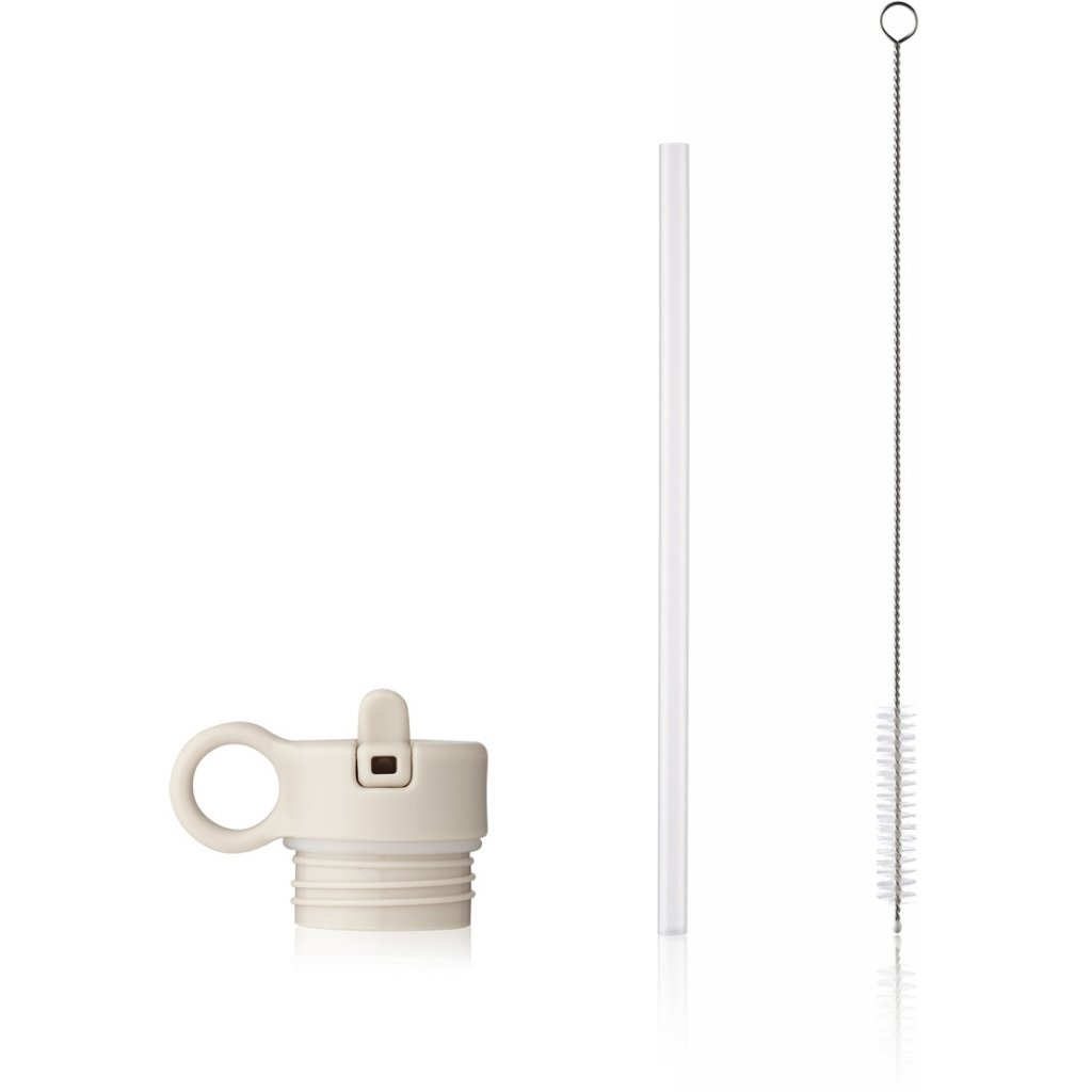 [LI-1407] Neo Lid with Straw and Brush Sandy Liewood