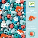 Perles en bois - petits animaux