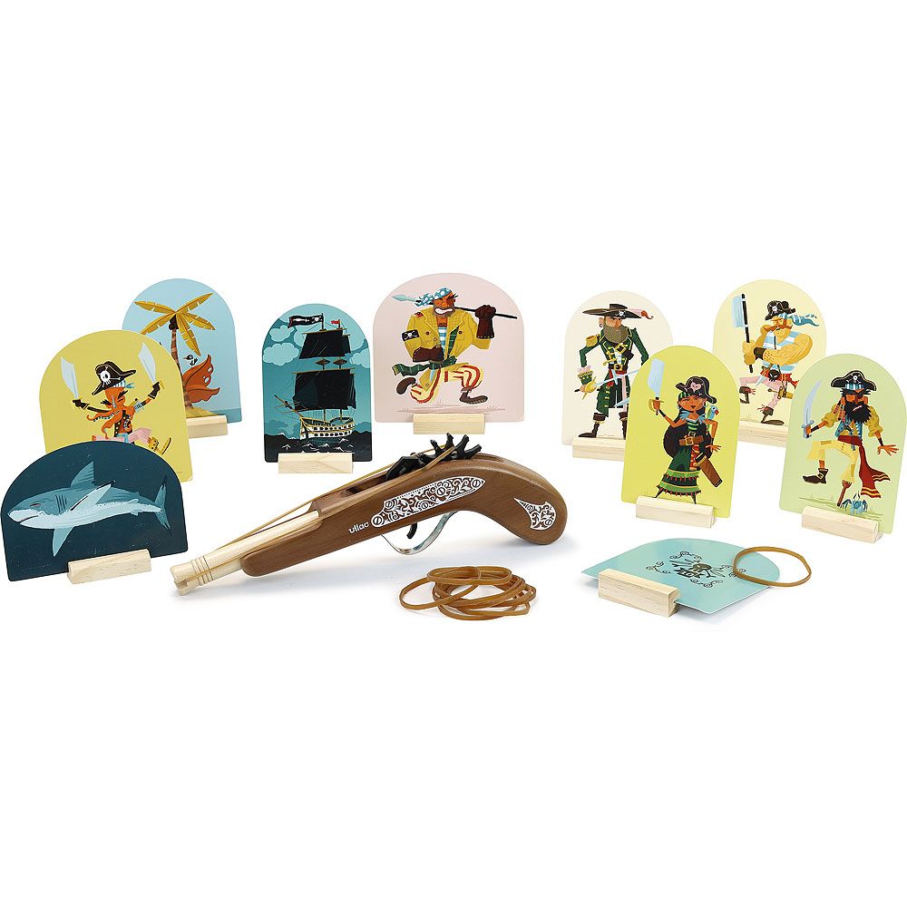 Pistolet à élastiques Pirates