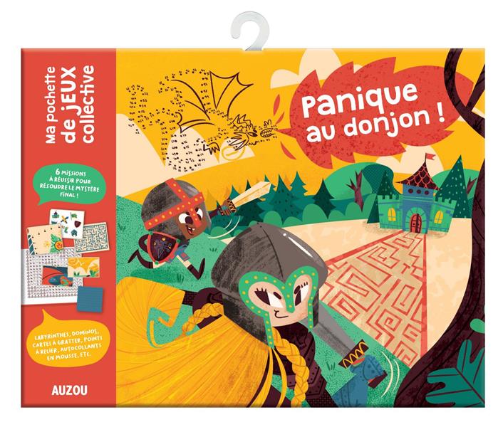 Pochette de jeux coopérative Panique au donjon!