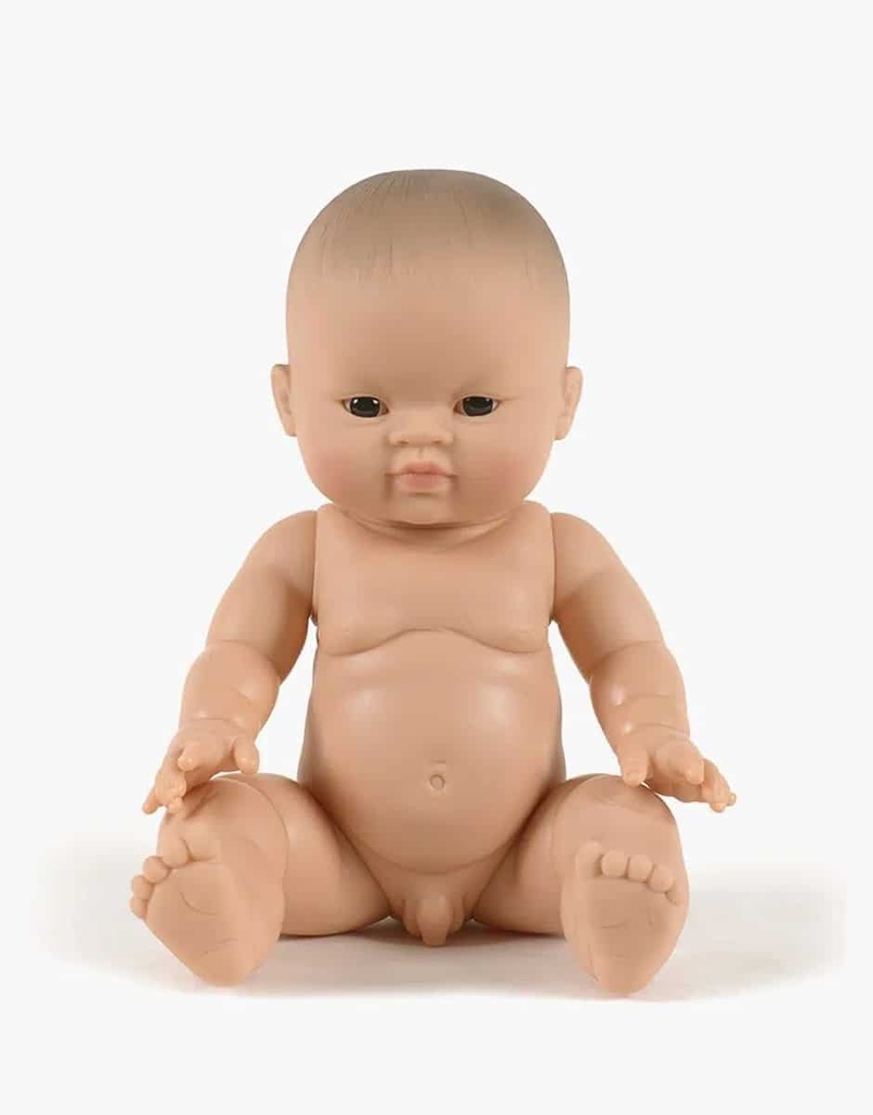 Poupée Gordis Elio Petit garçon d'Asie aux yeux foncés Minikane