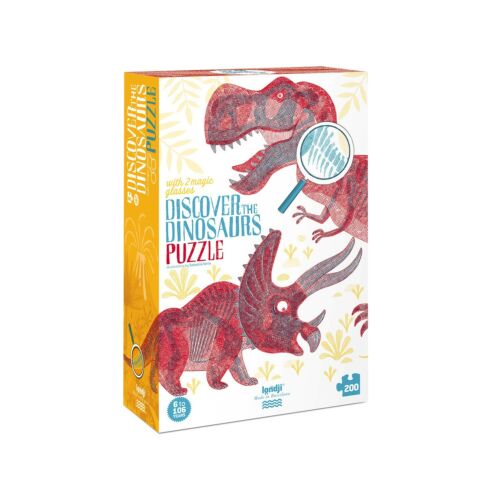 Puzzle Discover the Dinosaurs (200p)