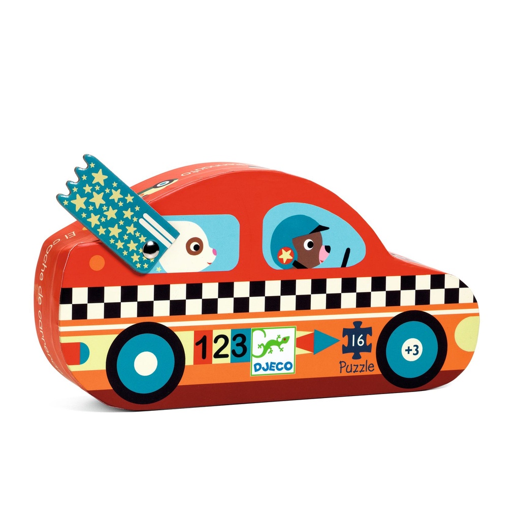 Puzzle Le Bolide 16 pcs Djeco
