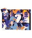 Puzzle Silhouette Djeco - Le Magicien au Sceptre de Cristal