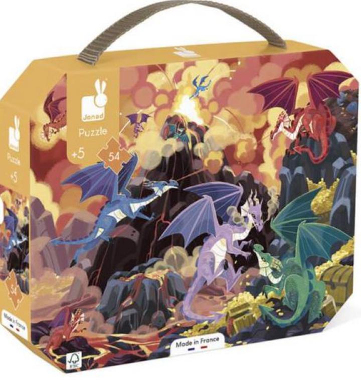 Puzzle Terre de dragons 54 pièces