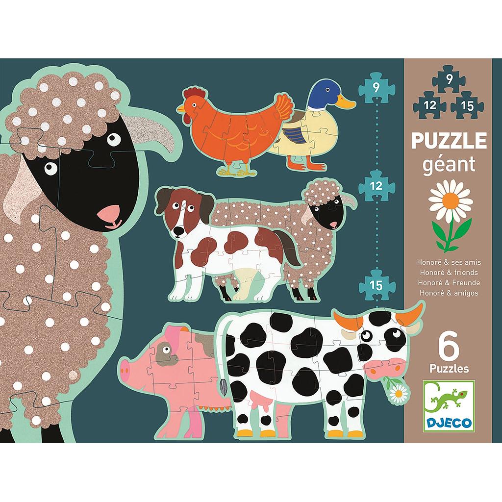 Puzzle géant Honoré et ses amis