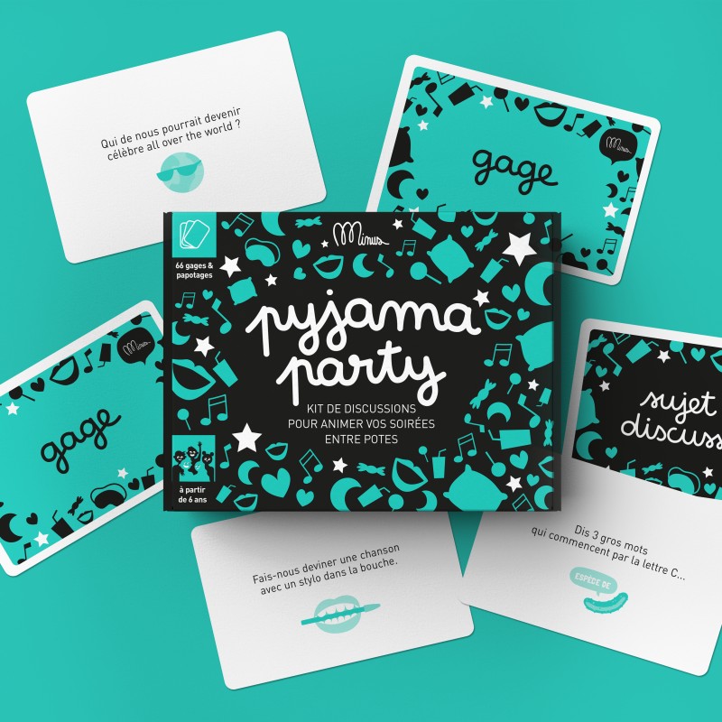 Pyjama Party Kit de discussion Minus