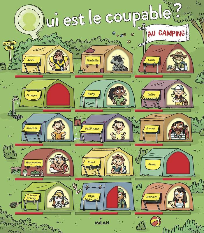 [MI-9433] Qui est le coupable ? Au camping