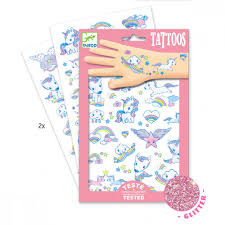 [DJ5755] Tatouages Licornes