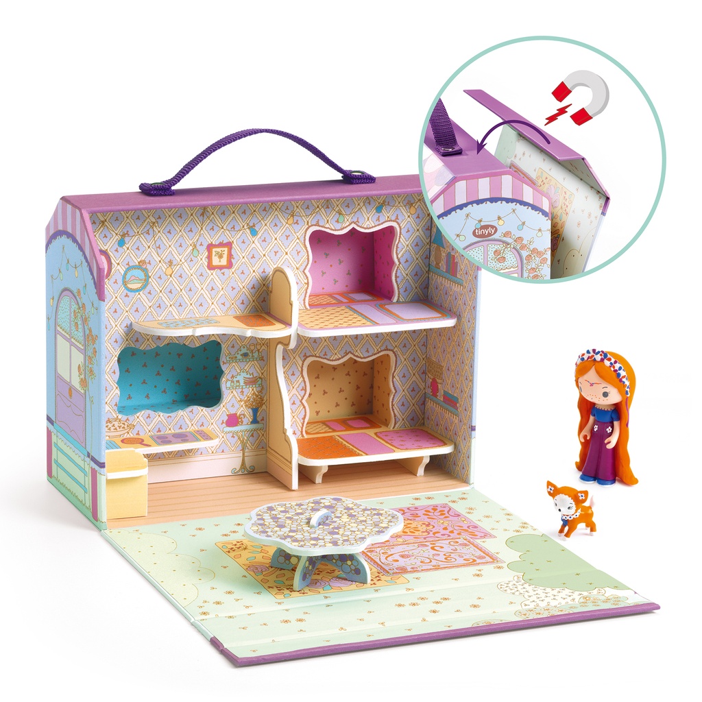 [DJ-9527] Tinyly Figurines - Maison de Bluchka et Indie Djeco