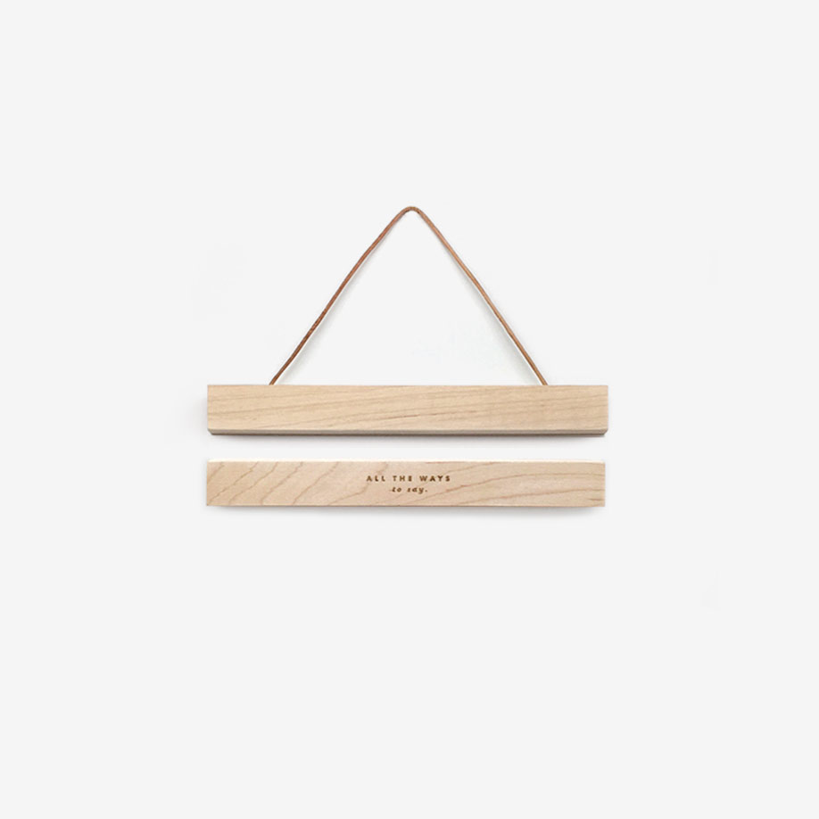 Wooden Magnetic Hanger Small