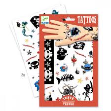 Tatouages Pirates Djeco
