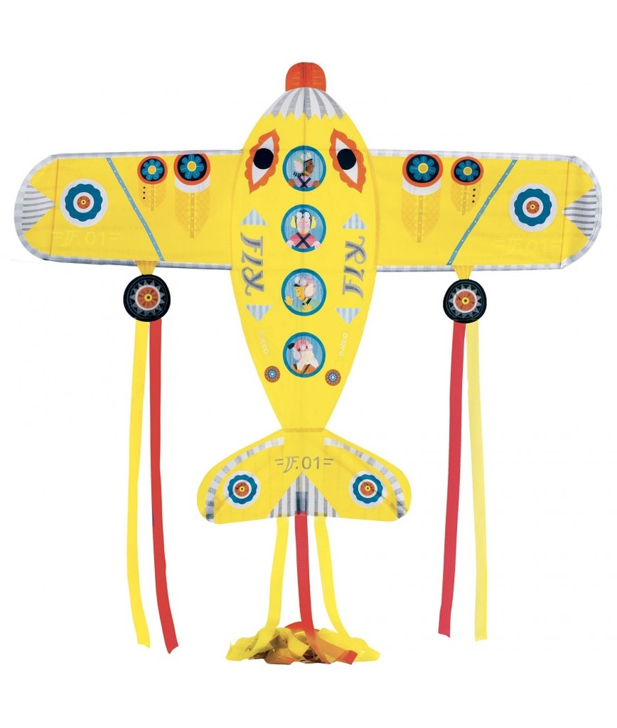Cerf-volant Maxi Plane Djeco