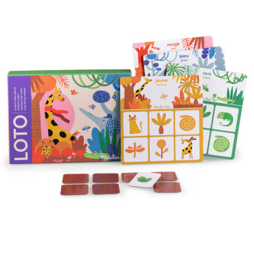 Loto des couleurs Les Toupitis Moulin Roty