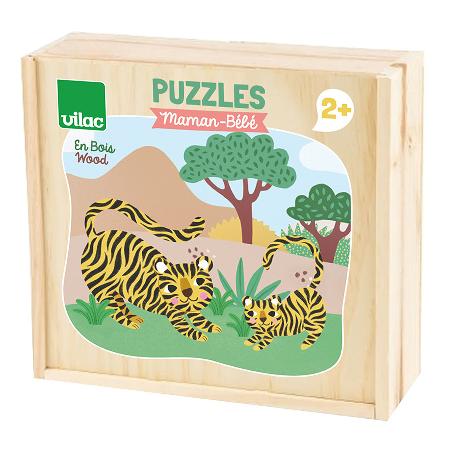 Puzzle Maman Bébé Vilac (12 paires)