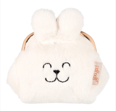 Porte-monnaie Lapin blanc cassé Souza