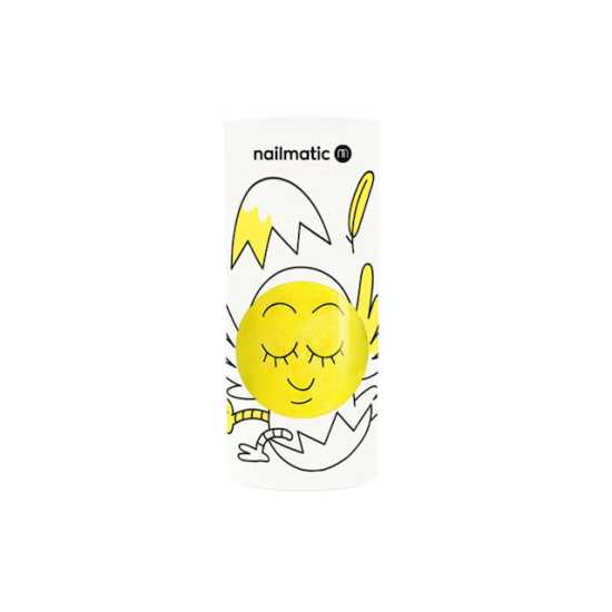 Vernis à Ongle Enfant Jaune Fluo Pailleté Nailmatic