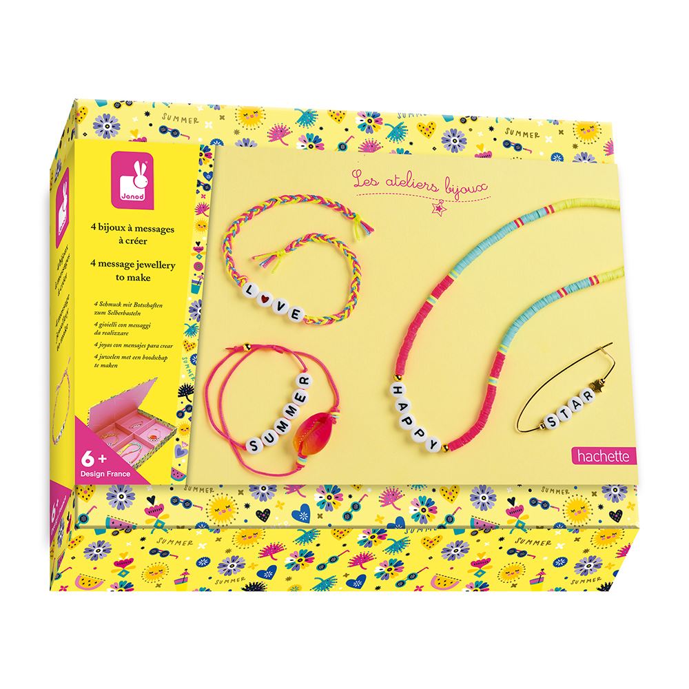 4 Bijoux à Messages à créer Janod