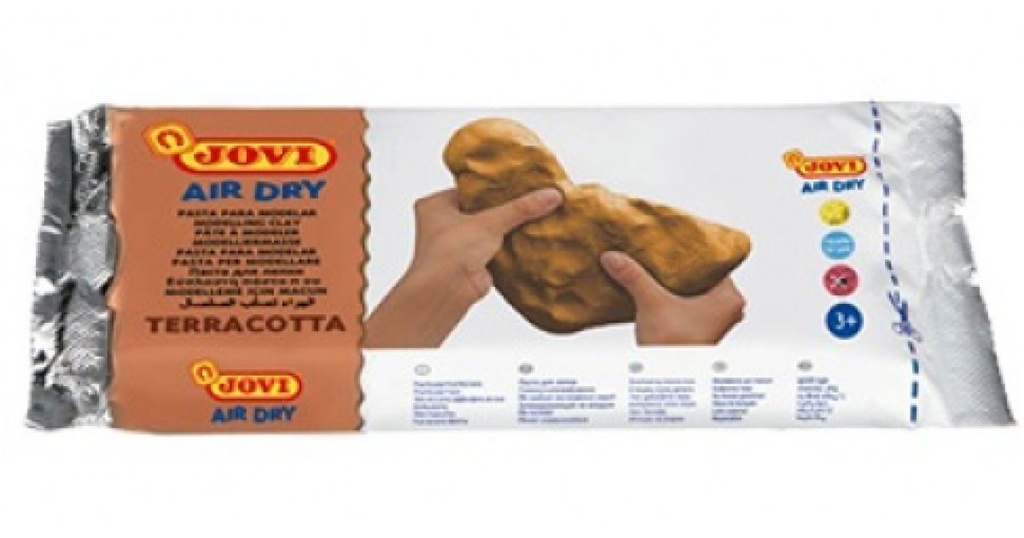 Pâte à modeler terracotta sèche à l'air 500g