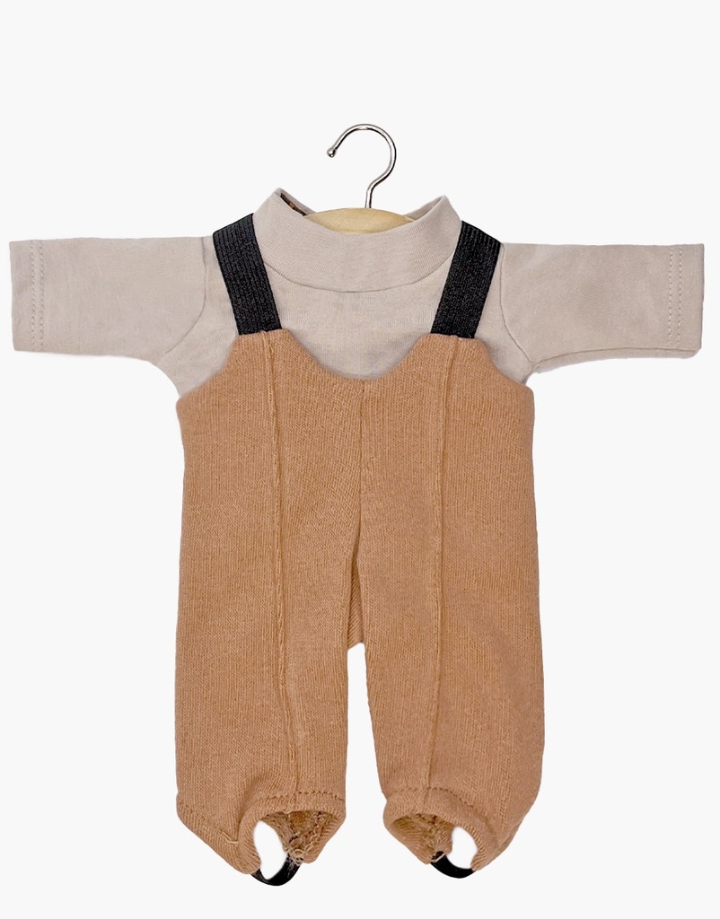Ensemble fuseau à bretelles Popeye et t-shirt manches longues - Gordis Minikane