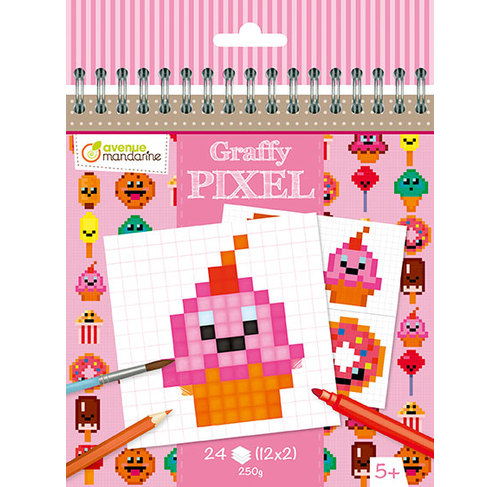 Graffy pixel Gourmandises kawaï