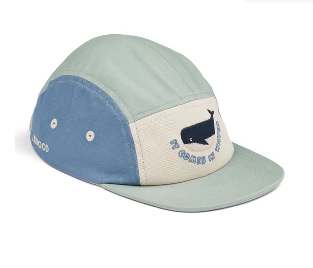 Rory Printed Cap Ice blue mix 5-7ans Liewood