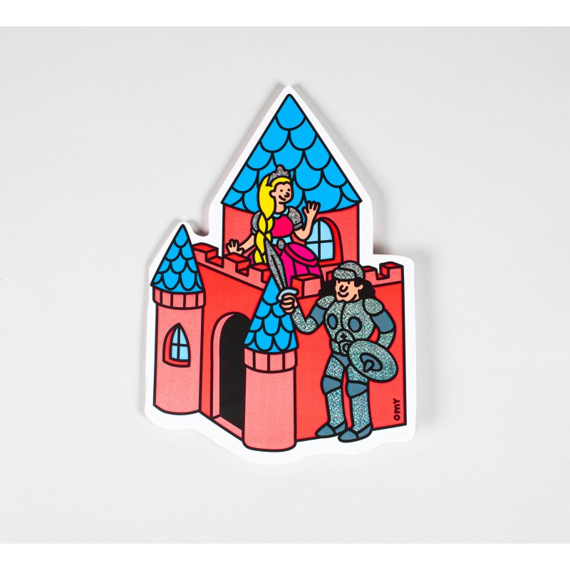 Cahier stickers Magic Omy