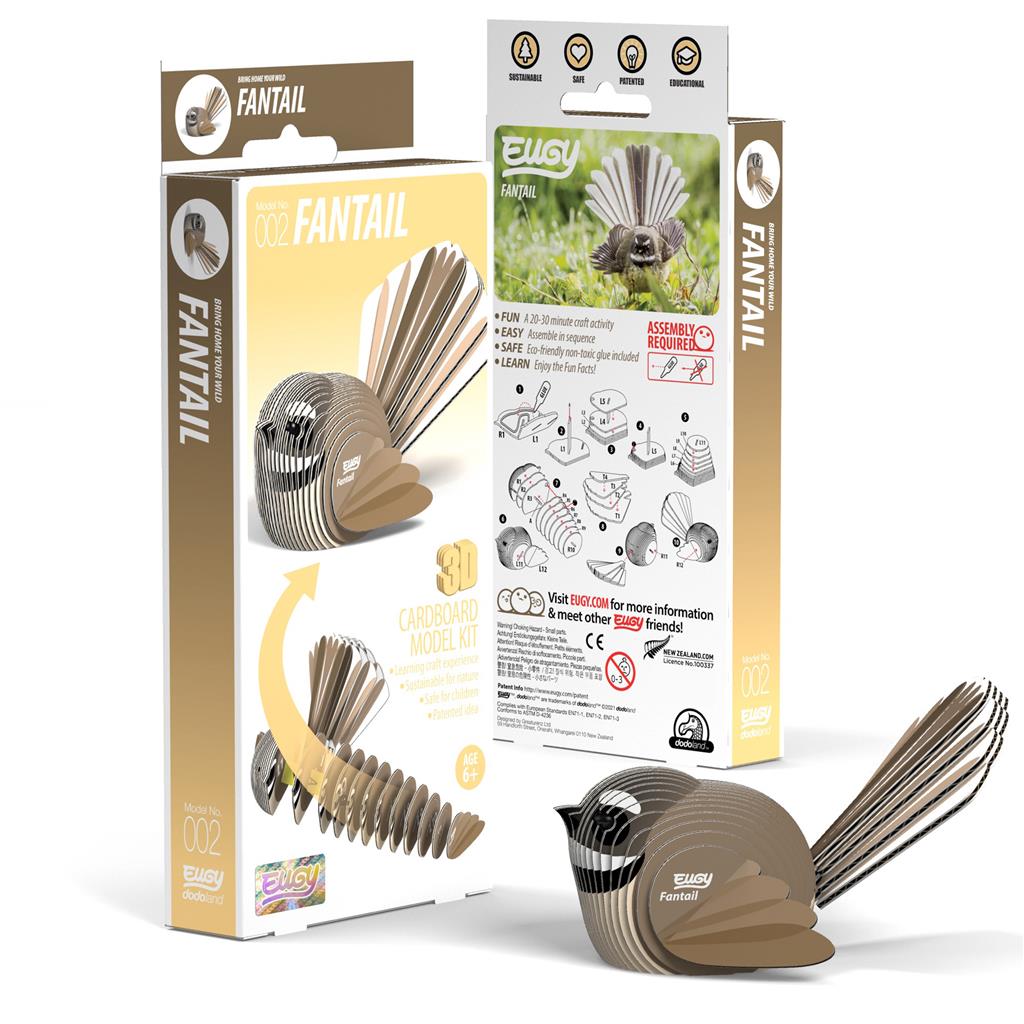 Eugy 3D - Oiseau Fantail