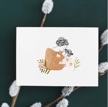 Carte Tendrement Fille My Lovely Thing