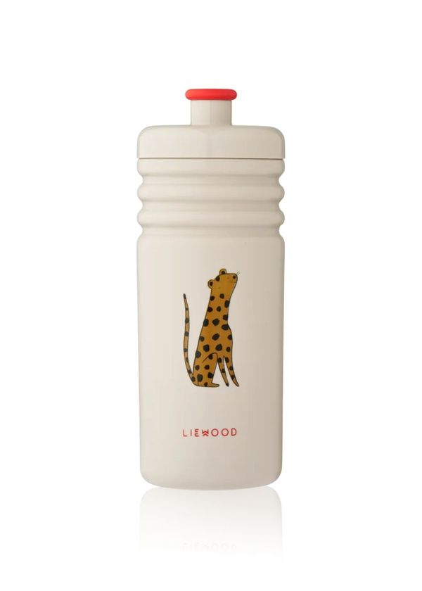 [LI-0639] Lionel Statement Water Bottle Leopard 430 ml Liewood