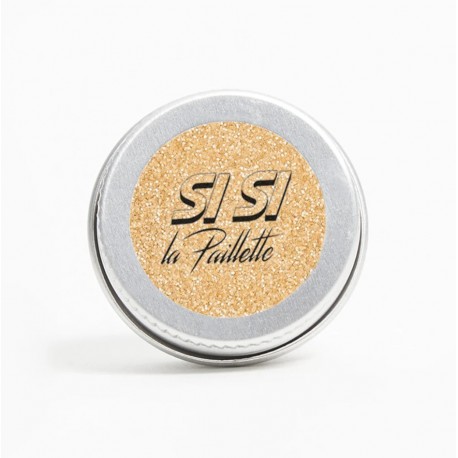 Pure Or Pâle Standart - Paillettes Biodégradables 5ml Si Si La Paillette