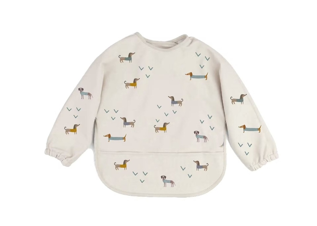 Bavoir Longues Manches Teckel
