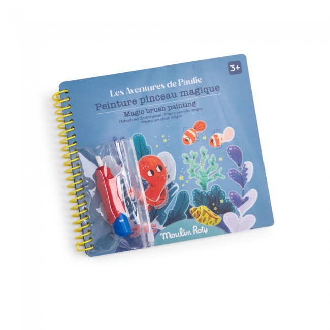 Peinture pinceau magique - Les Aventures de Paulie