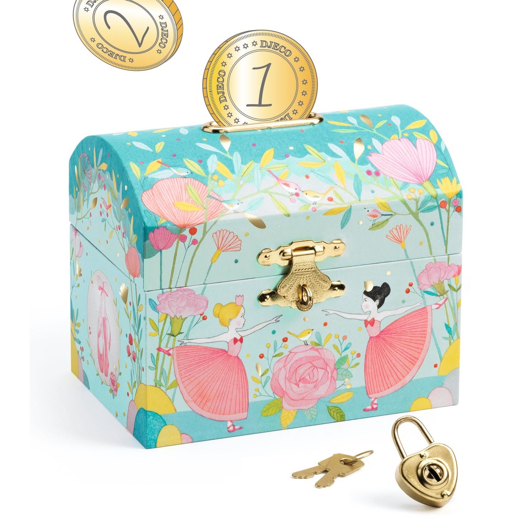 [DJ-3320] Tirelire Ballerine Djeco