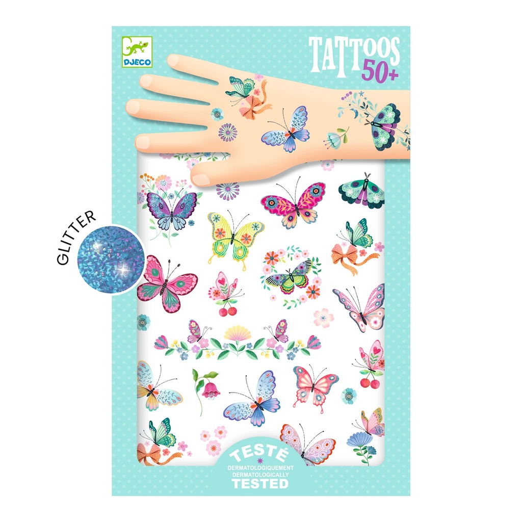 [DJ-2495] Tatouages Papillons de rêve