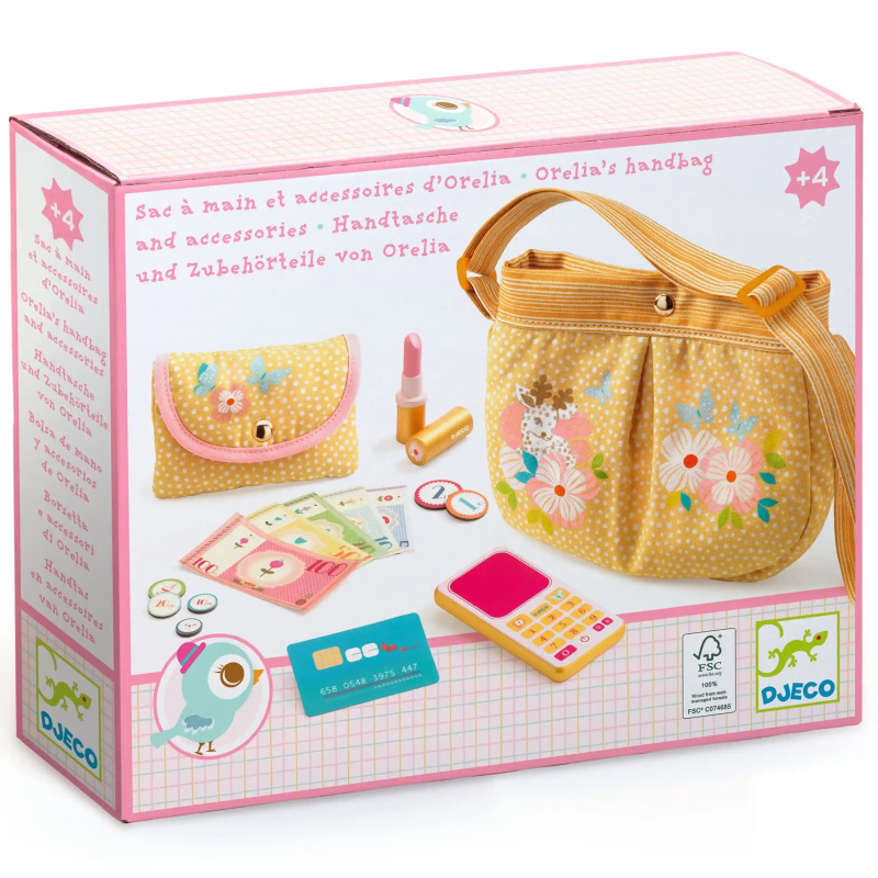 [DJ-5636] Imitation sac à main et accessoires DJECO
