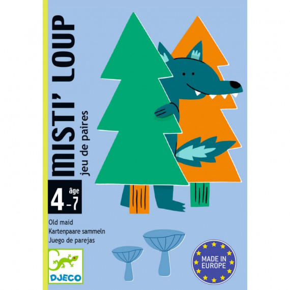 [DJ-0785] Jeu de cartes Misti'Loup