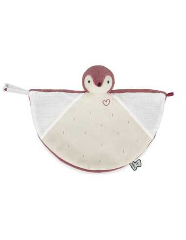 Doudou manchot rose Kaloo