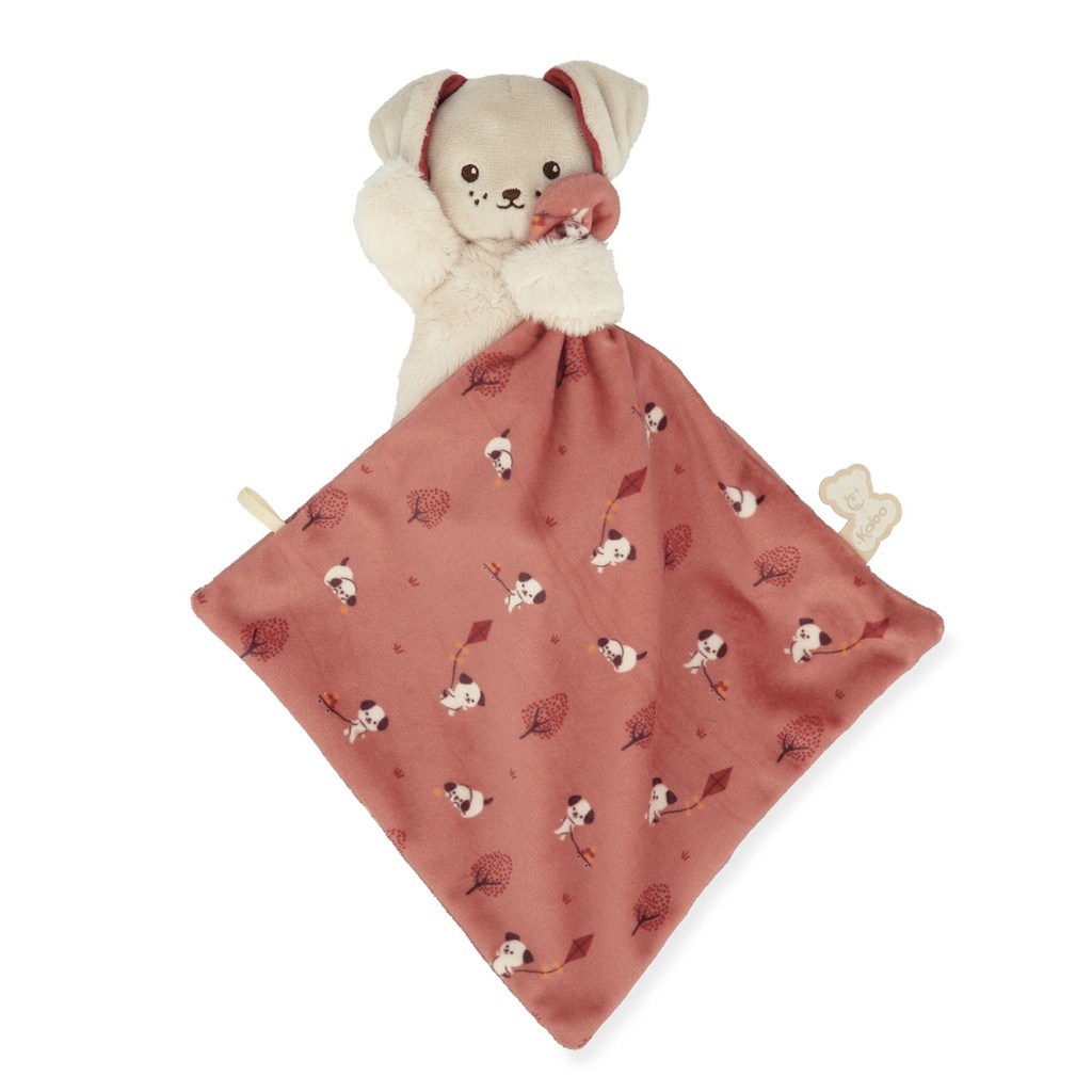 [KA-0020] Doudou chien brique Kaloo