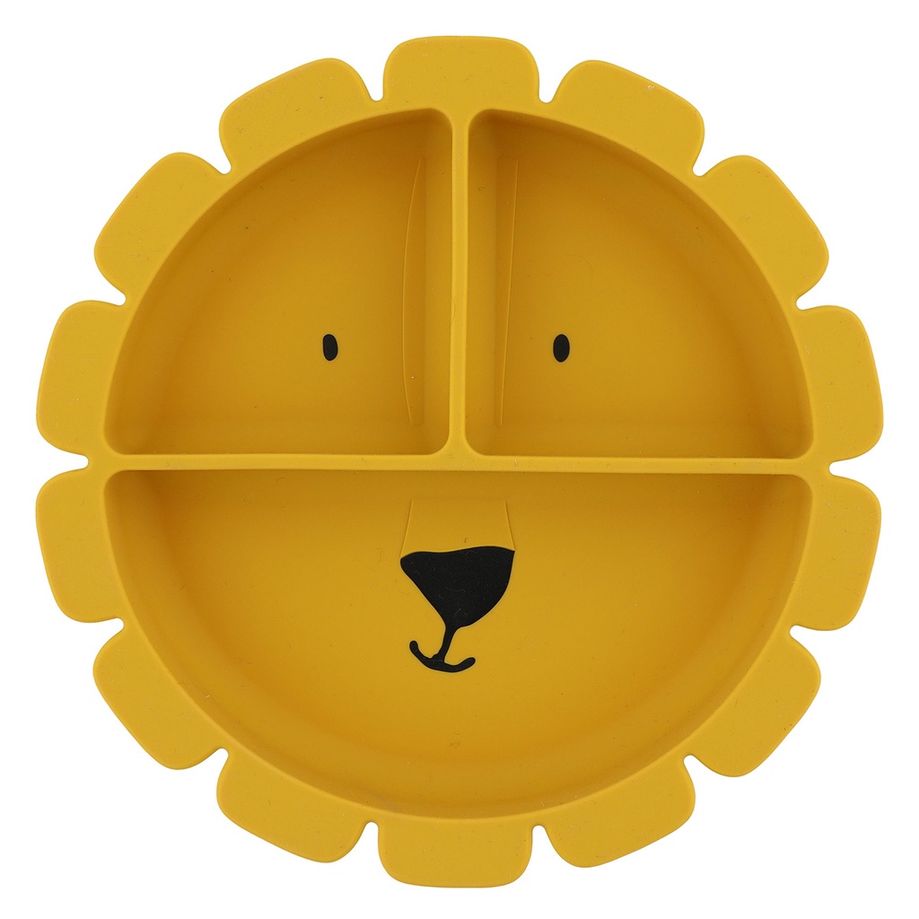 Assiette avec ventouse en silicone Mr. Lion Trixie 